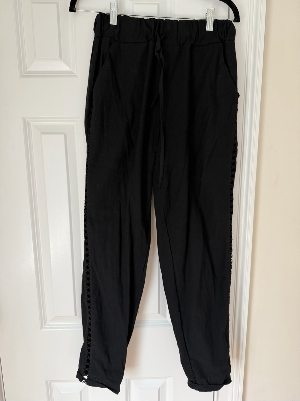 Peimentiua Women’s Black Pants Size S NWT
